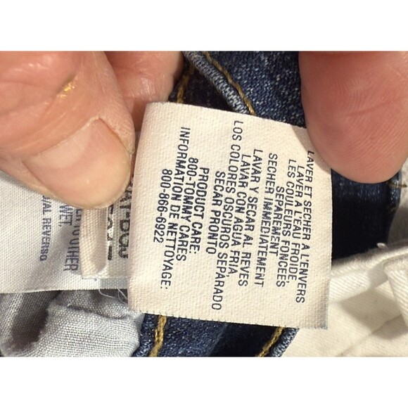 Women’s Tommy Hilfiger Jeans Flare Size 7R Medium Wash - Picture 8 of 12